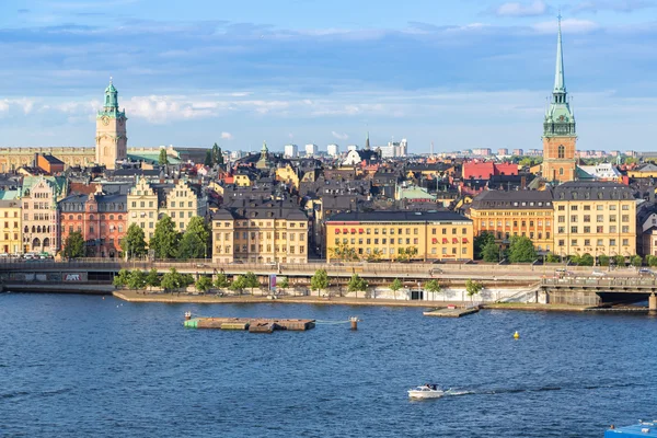 Het oude gedeelte van Stockholm, — Stockfoto
