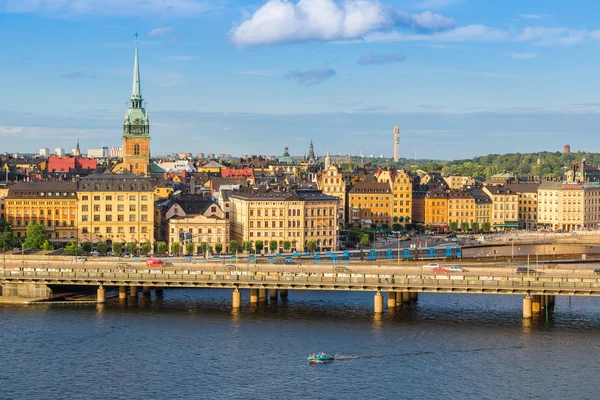 Het oude gedeelte van Stockholm, — Stockfoto