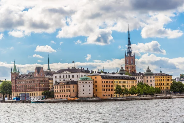 Старая часть Стокгольма — стоковое фото