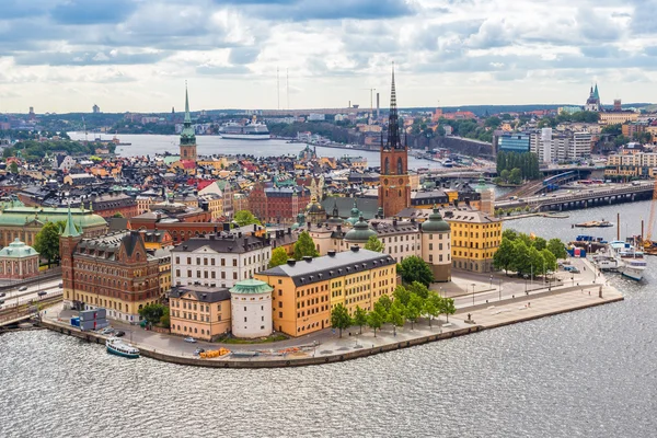 Panorama över gamla stan — Stockfoto