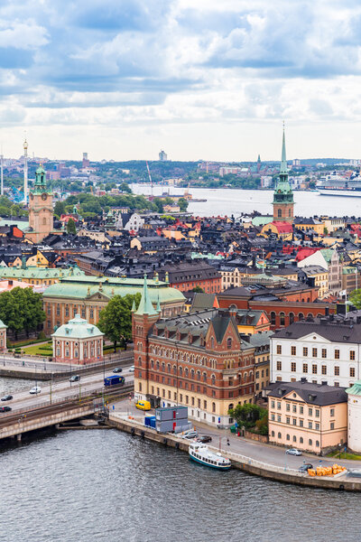 панорама старого города