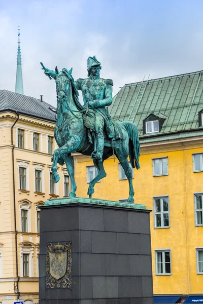 Standbeeld van Charles Xiv John — Stockfoto