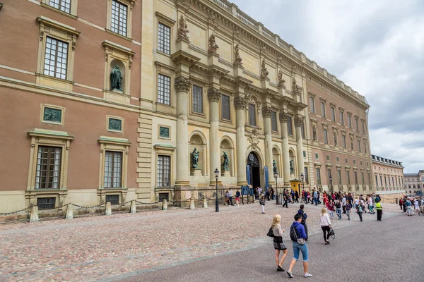 Stockholm 'deki kraliyet sarayı — Stok fotoğraf