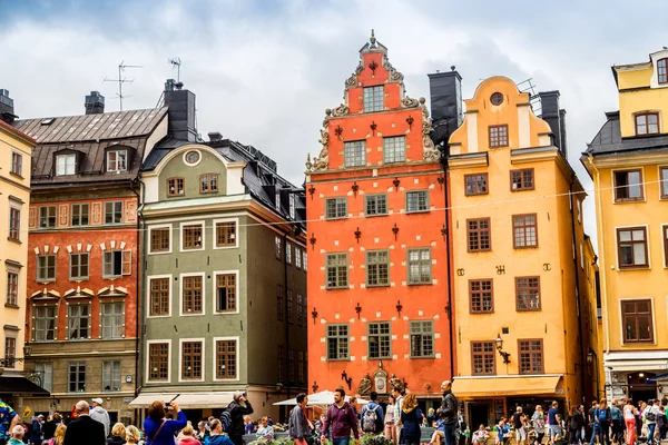 Stortorget platz in gamla stan — Stockfoto