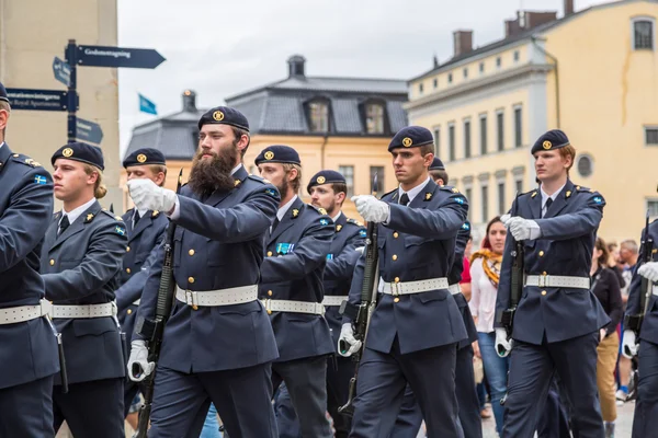 Kungliga Svenska arméns musikkår — Stockfoto