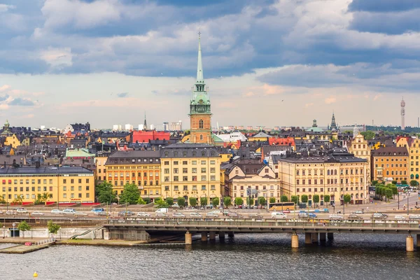 Den gamla delen av Stockholm — Stockfoto