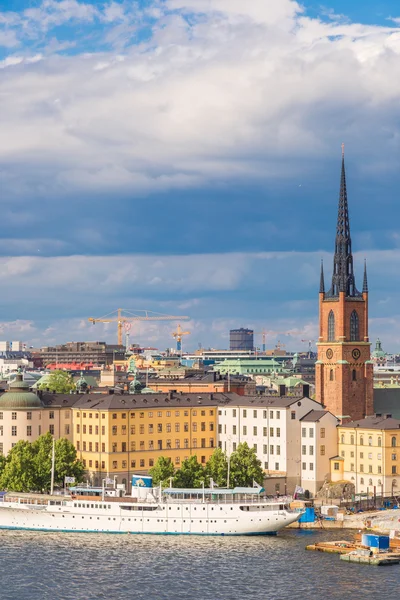 Den gamla delen av Stockholm — Stockfoto