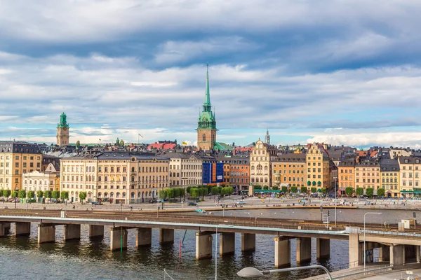 Stará část Stockholmu — Stock fotografie