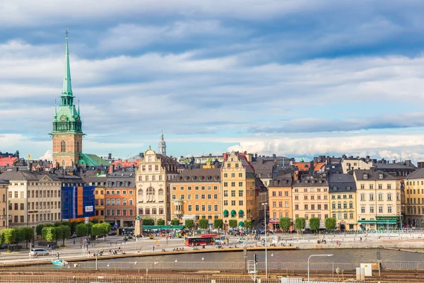 Der alte teil von stockholm — Stockfoto