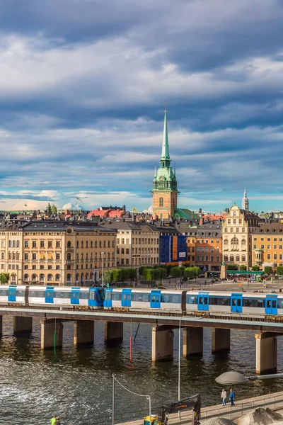 Der alte teil von stockholm — Stockfoto