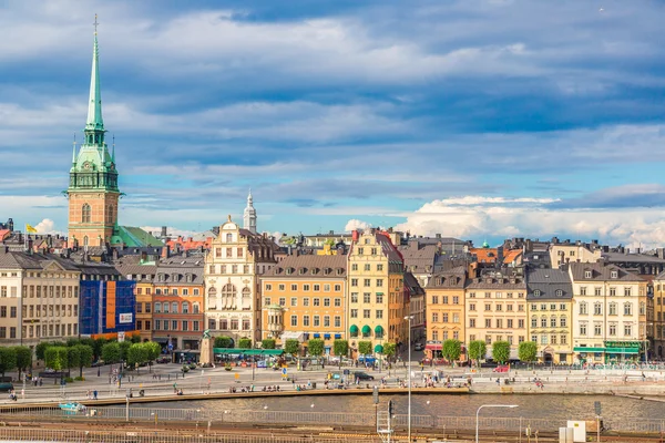 Der alte teil von stockholm — Stockfoto