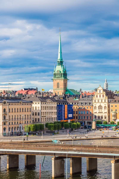 Den gamla delen av Stockholm — Stockfoto