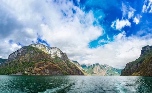 Sognefjord in norwegen — Stockfoto