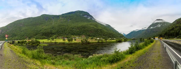 在挪威 sognefjord — 图库照片