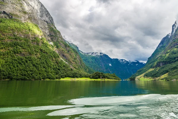 Sognefjord in norwegen — Stockfoto