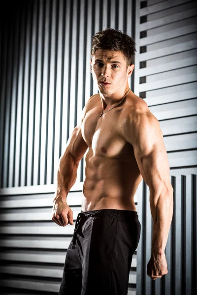 Handsome muscular man — Stock Photo, Image