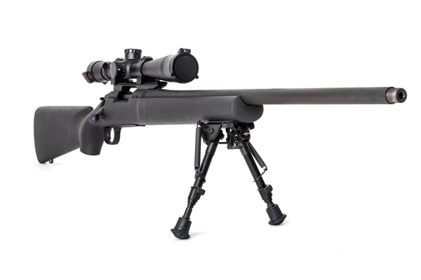 Sniper rifle on bipod — Stock Photo, Image