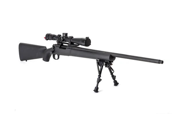 Sniper rifle on bipod — Stock Photo, Image