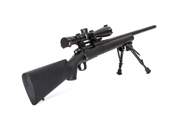 Sniper rifle on bipod — Stock Photo, Image