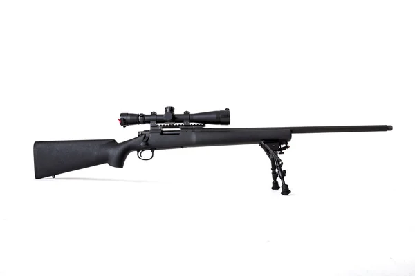 Sniper rifle on bipod — Stock Photo, Image