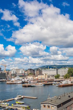 Oslo manzarası ve liman