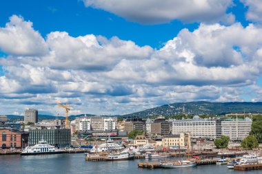 Oslo manzarası ve liman