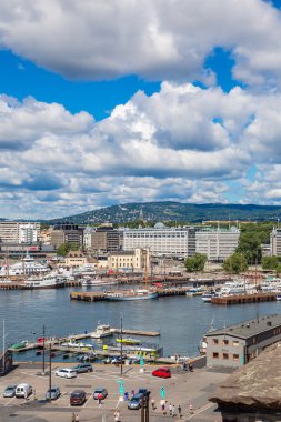 Oslo manzarası ve liman
