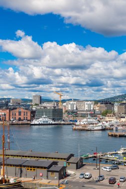 Oslo manzarası ve liman