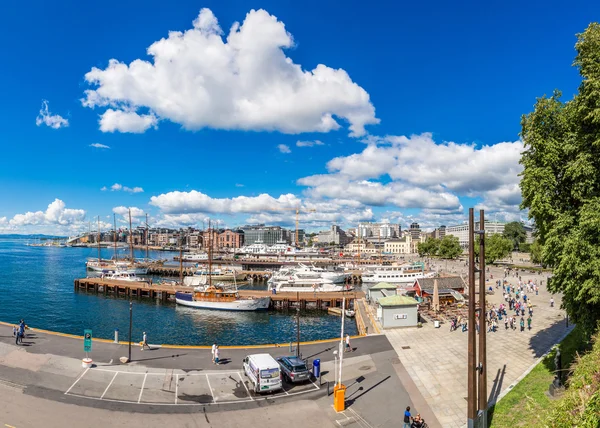 Porto de Oslo Noruega — Fotografia de Stock