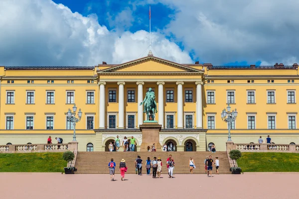 Königspalast in Oslo — Stockfoto