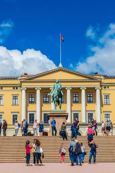 Oslo királyi palota — Stock Fotó
