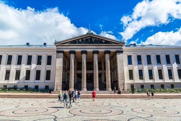 Starego Uniwersytetu w Oslo — Zdjęcie stockowe