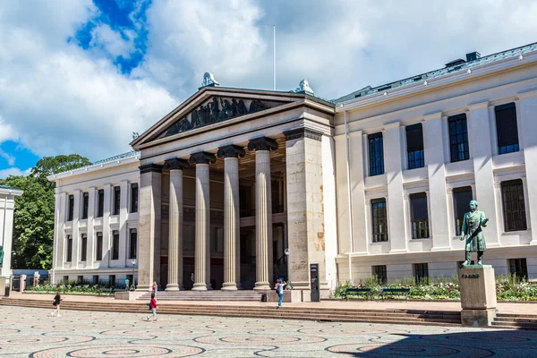 Starego Uniwersytetu w Oslo — Zdjęcie stockowe