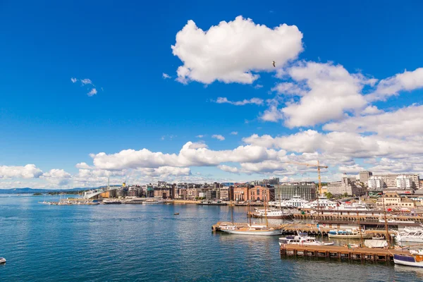 Porto de Oslo Noruega — Fotografia de Stock