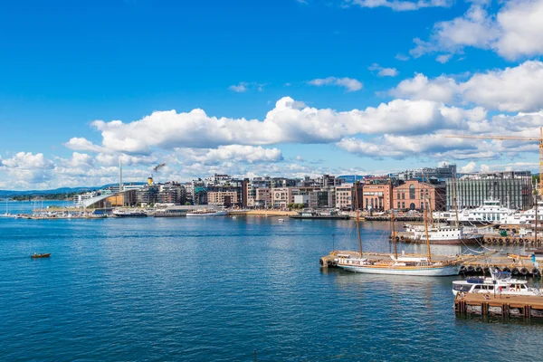 Oslo norwegischer Hafen — Stockfoto