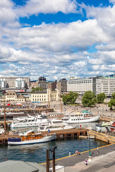 Oslo, Norvégia Harbor — Stock Fotó