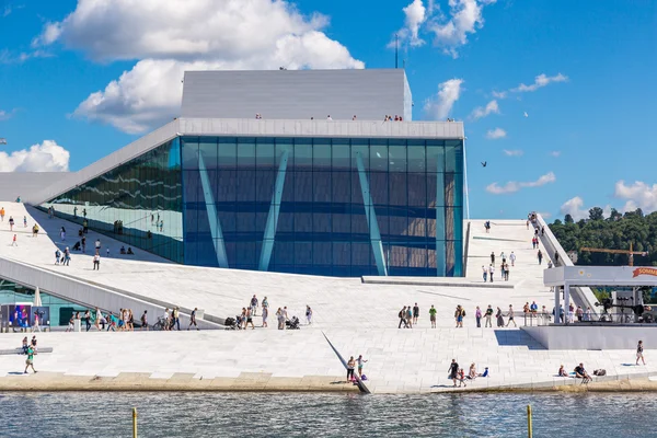 Opera w oslo — Zdjęcie stockowe