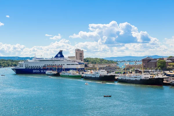 Oslo skyline and harbor — Stock Photo, Image