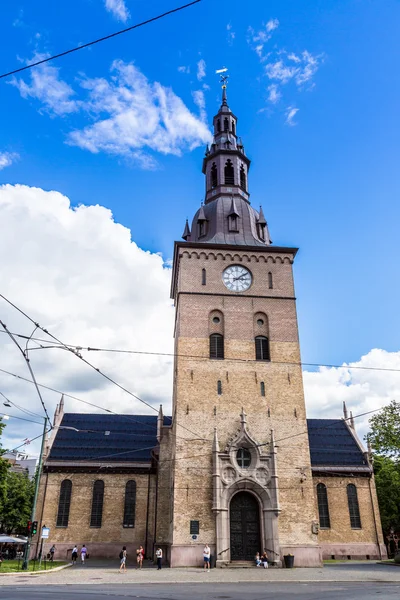 Lutherska kyrkan i Oslo — Stockfoto