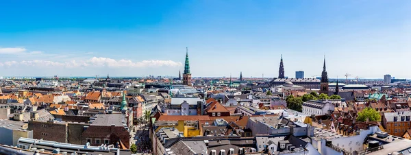 Vista do panorama de Copenhaga — Fotografia de Stock