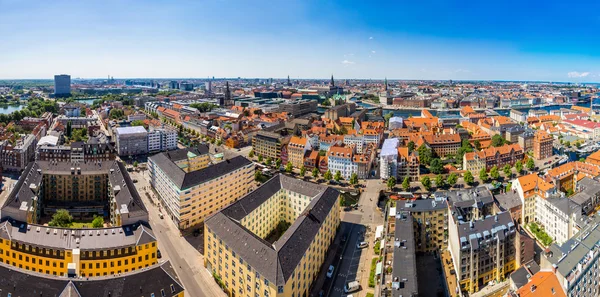 Weergave van Copenhagen panorama — Stockfoto