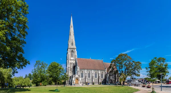 Saint Alban kyrka — Stockfoto