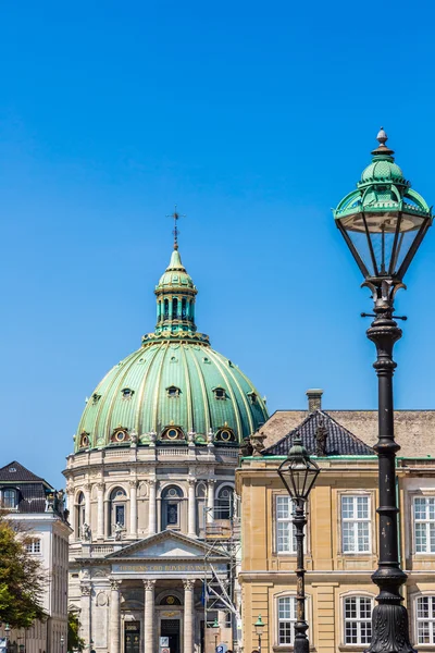 De kerk van marmer in Kopenhagen — Stockfoto