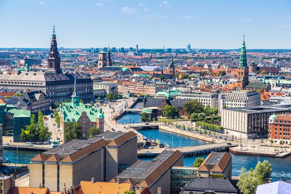 Köpenhamn City, Danmark — Stockfoto