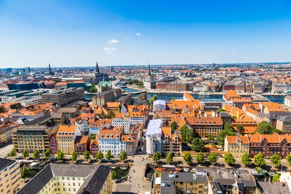 Miasto Kopenhaga, dania — Zdjęcie stockowe