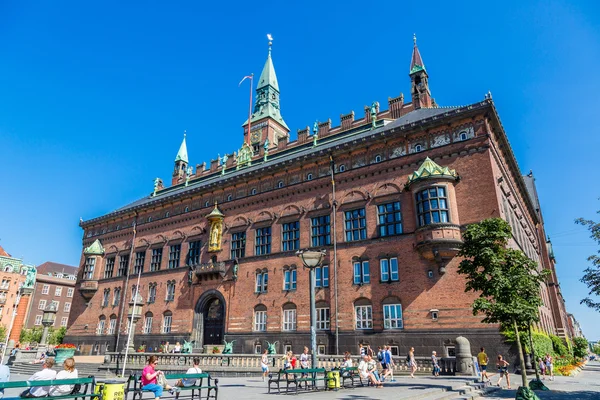 Koppenhágai városháza — Stock Fotó