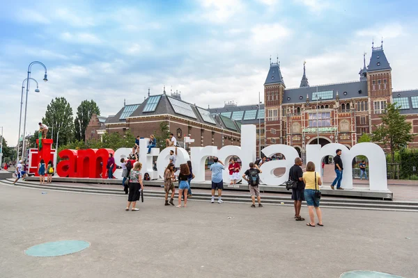 Rijksmuseum Amsterdam Müzesi — Stok fotoğraf