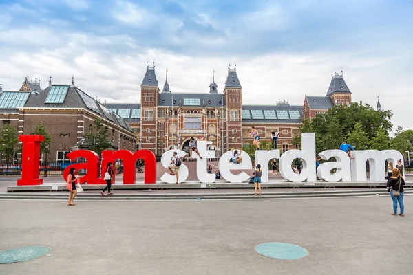 Muzeum Rijksmuseum Amsterdam — Stock fotografie