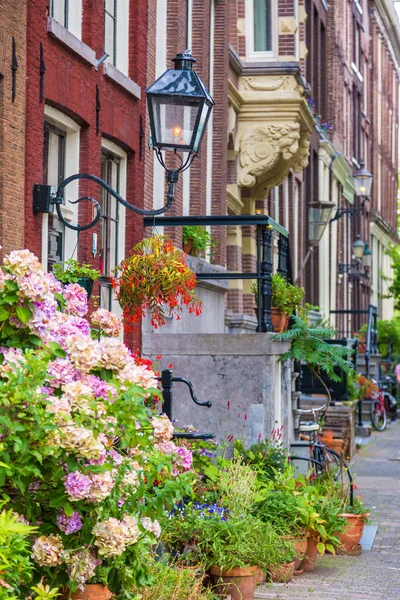 Hermosa casa en Amsterdam — Foto de Stock