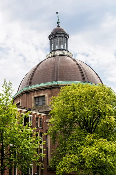 Evangelický kostel v Amsterdamu — Stock fotografie